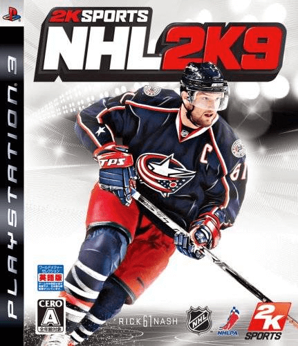 NHL 2K9 box art for Playstation 3